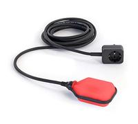 Wiltec Aqua Stop Interrupteur à flotteur - avec Câble et Fiche de 5 m - pour Protection contre pompage à vide - Accessoires de Bassin Étang Jardinage