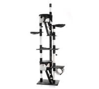 Wiltec Arbre à chat XXL - 240-260 cm de hauteur plafond réglable - des