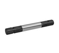 WilTec Arbre cannelé pour Prise de Force Transmission - Type B2 - Longueur 300 mm/Multiples Rainures/Raccord 1 3/8" / 6 Dents - Cardan pour Tracteur