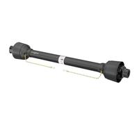 WilTec Arbre Transmission T4 cardan - Longueur 1000-1100 mm / 1 3/8" 6 Dents & 35 mm Rond, Broche 13 mm / 460 Nm / 540 TR/Min / 40 KW (55 CV) - Prise de Force agricole