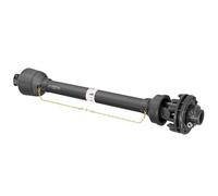 WilTec Arbre Transmission T4 cardan - Longueur 1100-1210 mm / 2X 1 3/8" 6 Dents & Embrayage / 460 Nm / 540 TR/Min / 40 KW (55 CV) - Prise de Force agricole