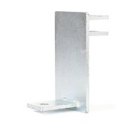 WilTec Attelage de remorque combiné pour Chape d’attelage et Rotule Aide à la manœuvre Acier Tracteur