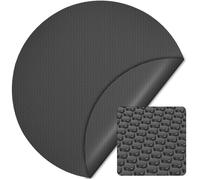 Wiltec Bâche à bulles solaire ronde pour piscine, Ø 5 m, 140 µ, en PE, couleur noire, couverture piscine, chauffage piscine