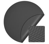 Wiltec Bâche à bulles solaire ronde pour piscine, Ø 5 m, 400 µ, en PE, couleur noire, couverture piscine, chauffage piscine