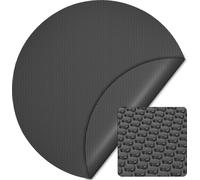 Wiltec Bâche solaire à bulles pour piscine – Ronde Ø 3,6 m – en PE – 400 µ épaisse – Noire – Protection couverture chauffage de piscine