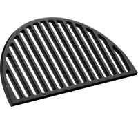 Wiltec Barbecue semi-circulaire – 46,7 x 22,8 x 0,9 cm – en Fonte – BBQ Charbon de bois ou à gaz – Grillade Cuisson – Terrasse Jardin Plancha – Viande Légumes Poisson