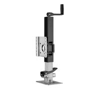 Wiltec Béquille remorque 900kg max. Acier Support caravane Orientable Manivelle