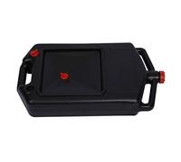 WilTec Bidon de vidange d’Huile en Plastique Bac collecteur Huiles usées Bac de récupération 15 litres