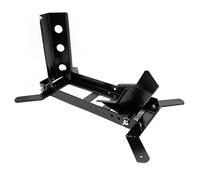 Wiltec Bloque roue de moto pour pneu avant et arrière - 685 x 432 x 450 mm - en Acier - pour Ø 355-533 mm - Largeur 60-140 mm - Béquille Support repose-moto lève-moto de Montage Atelier Stockage