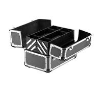 Wiltec Boîte à outils - 35,5 x 24 x 22,5 cm - Mallette universelle polyvalente - en ABS, PP, Acier et Aluminium - Porte-outils avec Poignée de transport - Garage Atelier