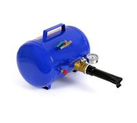 Wiltec Booster de pneus 32,5 L Canon à air 10 bars max. Gonfleur de pneus à air comprimé Compresseur jante Montage Gonfleur de pneu