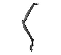 Wiltec Bras pour microphone 80cm Bras articulé Jointure Support table pour micros 3/8" 5/8" Studio d'enregistrement Domicile