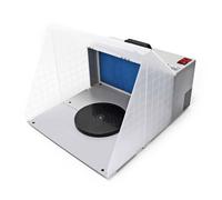 Wiltec Cabine d’aspiration pour aérographie airbrush 230 V - Silencieuse 52 dB - Débit 3 m³/mn - Filtre extraction vapeur brouillard