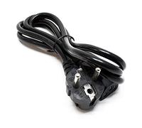 Wiltec Câble Alimentation Appareil à froid Noir 1,40m Fiche coudée pour Appareil à froid compatible PC Imprimante Écran Vidéoprojecteur Console Home cinéma Bureau Usage intérieur Cordon secteur