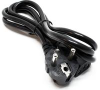 Wiltec Câble Alimentation Appareil à froid Noir 1,40m Fiche coudée pour Appareil à froid compatible PC Imprimante Écran Vidéoprojecteur Console Home cinéma Bureau Usage intérieur Cordon secteur