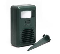 WilTec Catfree Répulsif à ultrasons pour Chats - 95 x 155 x 50 mm - pour 88 m² - sans Fil, détecteur de Mouvement à Distance de Jusqu’à 10 m - Protection Anti-Animaux
