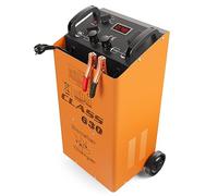 Wiltec Chargeur de Batterie Boost 630 - 12 V et 24 V - Chargement de Moto Voiture Auto Véhicule Chantier - Chargement Rapide, Chargement de Maintien