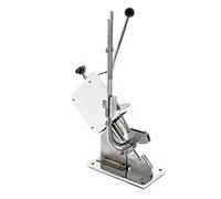 Wiltec Clippeuse de saucisses manuelle - Machine à clip pour Agrafage saucissons - avec Régulateur de pression et 1000 clips - Fermeture Scellage de boyau boucherie charcuterie