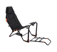 Wiltec Cockpit simracing pliable 1750 x 757 x 1080 mm max. 120 kg simulateur de course avec points de fixation pour volant levier