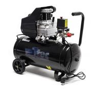 Wiltec Compresseur d'air avec Réservoir de 50 l - 670 x 360 x 630 mm - 1500 W 2 CV - 212 l/min - Outil d’atelier Mobile avec Roues e