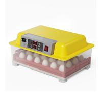 Wiltec Couveuse automatique - 100 W - pour 24 oeufs - à Retournement automatique - Appareil à couver Incubateur Couvoir Éclosoir Éle