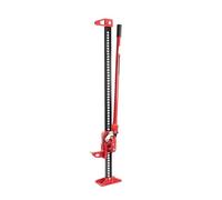 WilTec Cric Farm Jack, Charge Max. 3000 kg, Hauteur de Levage 12,2-76 cm, Cric à crémaillère pour Dépannage Véhicule embourbé - Tout-Terrain 4x4 ATV