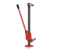 Wiltec Cric Farm Jack, Charge max. 3000 kg, Hauteur de levage 12,2-76 cm, Cric à crémaillère pour Dépannage Véhicule embourbé - Tout