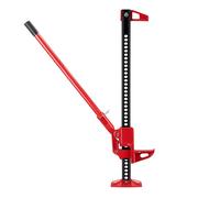 Wiltec Cric Fermier à levier 3000 kg Farm Jack Tout-terrain ATV 4x4 Acier Fonte 13,5kg 135cm Treuil Hauteur 12,2-135 cm Dispositif l