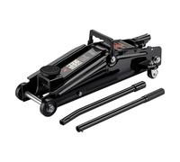 Wiltec Cric hydraulique manœuvrable de 3 t – 592 x 240 x 146 mm – Hauteur de levage de 135-400 mm – pour Voiture, SUV, 4x4 – avec Poignée ergonomique