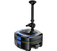 Wiltec CUF-2800 Pompe de fontaine bassin et filtre avec unité UV 11 W - 310 x 350 x 579 mm - débit 3000 l/h / refoulement max. 2 m / 30 W - pour piscine fontaine jardin