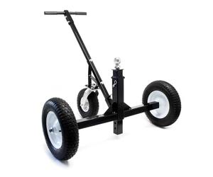 WilTec Déplace remorque & Caravane Vans 3 Roues 500kg 50mm avec Boule d’attelage réglable Aide à la manœuvre Accessoire Véhicule