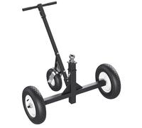 Wiltec Déplace remorque & Caravane Vans 3 Roues 500kg 50mm avec Boule d’attelage réglable Aide à la manœuvre Accessoire Véhicule