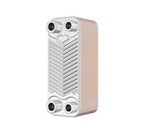 Wiltec Échangeur de chaleur thermique avec 30 plaques – 191 x 73 x 862 mm – max. 66 kW – 0,54 l par passe – en Acier inoxydable – pour Eau Solaire