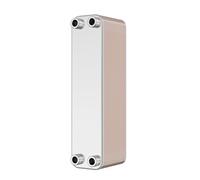 Wiltec Échangeur de chaleur thermique inox 40 plaques max. 440 kW Eau Solaire