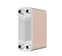 Wiltec Échangeur de chaleur thermique inox 60 plaques max. 130 kW Eau Solaire