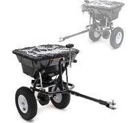 Wiltec Épandeur GT1507 – capacité de 29 litres – Largeur d’épandage 3048-3658 mm – pour engrais, semences, sel, sable – Semoir Distributeur pour Épandage régulier