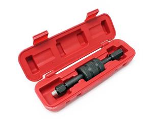 Wiltec Extracteur d’injecteur Diesel CDi - 300 x 85 x 70 mm/avec M8x0,75 / M12x0,75 / M14x1,5 - Outillage Marteau coulissant télescopique arrache-injecteurs Démontage