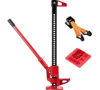 Wiltec Farm Jack - Kit offroad compact pour ATV/remorque, cric jusqu'à 3000 kg avec plaque de calage et adaptateur de levage de roue