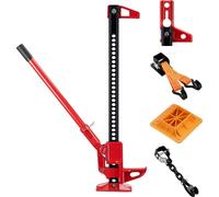 Wiltec Farm Jack - Kit polyvalent pour SUV/offroad, cric jusqu'à 3000 kg avec plaque d'appui, support de roue, adaptateur de pare-chocs, fixation de treuil & de serrage
