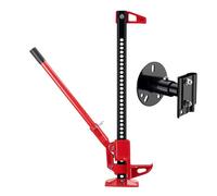 Wiltec Farm Jack - Kit universel Cric de base jusqu'à 3000 kg et hauteur de levage maximale de 105 cm avec support de roue de secour