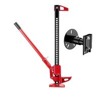 Wiltec Farm Jack - Kit Universel Cric de Base jusqu'à 3000 kg et Hauteur de Levage maximale de 105 cm avec Support de Roue de Secours