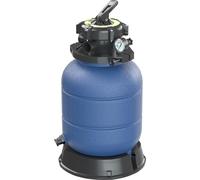 Wiltec Filtre à sable et particules – 60 x 33 cm – avec Cuve filtrante et 5 positions de réglage dont Rinçage et Hivernage – max. 21 kg – pour Filtration Swimming Pool Piscine Hors-sol