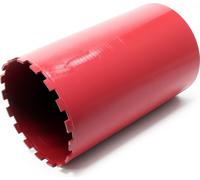 Wiltec Foret diamant pour Carotteuse Ø 220mm Métal fritté Forage à sec et Humide Chantier Carrelage Béton Trépan Couronne Diamant