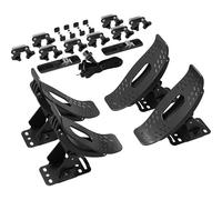 WilTec Galeries de Toit pour Canoës et Kayaks Porte-Bateau Support Bagages