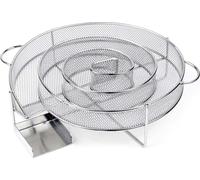 Wiltec Générateur Fumée froide Ø16cm Acier fin Serpentin Fumoir Fumaison Accessoires BBQ Smoker Viande Légumes Poisson Saumon