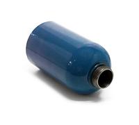 Wiltec Godet de Pression de Remplacement - 102 x 102 x 200 mm - capacité 1100 ML/Filetage Ø 41,5mm - en Acier - pour Pistolet pulvérisateur insonorisant et Traitement cavité
