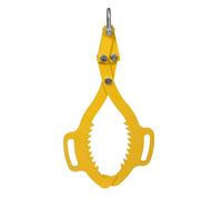 Wiltec Grappin forestier pour Troncs - Ouverture max. 520 mm - Force max. 500 kg - Outil pince de levage avec 2 Mandrins de serrage - Griffe Pince forestière pour grumes, débardage