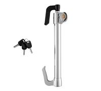 Wiltec Griffe de volant verrou d'embrayage 360 x 110 x 48 mm comme antivol de volant et dispositif d'immobilisation pour voiture