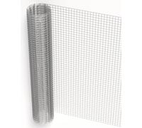 Wiltec Grillage à mailles - 5 m x 100 cm / Épaisseur fil 1,2 mm / Maille 19 x 19 mm - en Acier galvanisé - Grille métallique pour Volière Clapier Clôture Jardin Sylviculture Agriculture