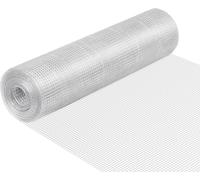 Wiltec Grillage de volière Acier Galvanisé – Mailles 6,3 m Hauteur 2,1 m Longueur 1,1 m Fil Ø 0,5 mm – Lapin Grillage à poule Grillage animaux Terrasse Jardin Clôture Enclos